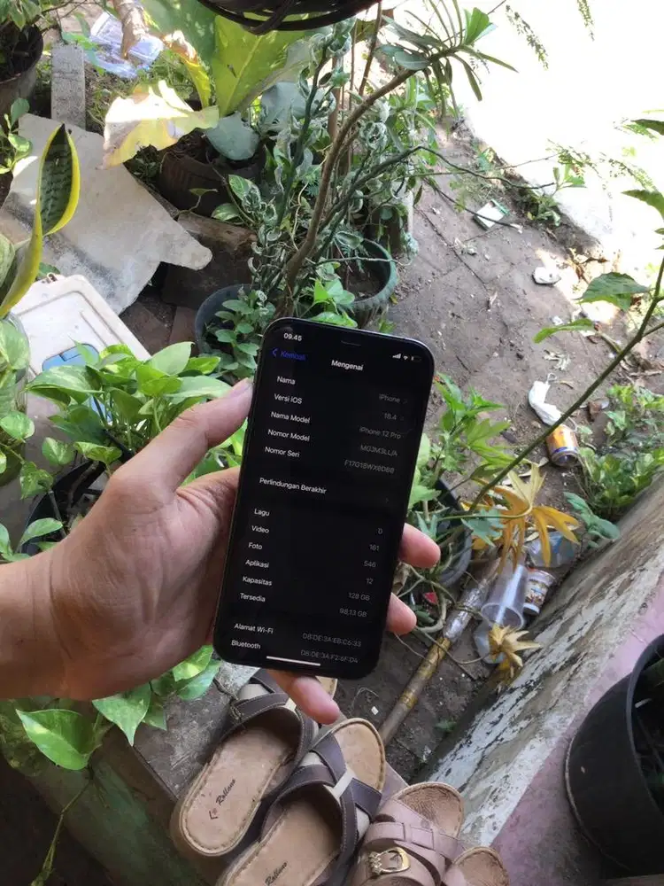 Iphone 12 pro 128gb inter all op mulus