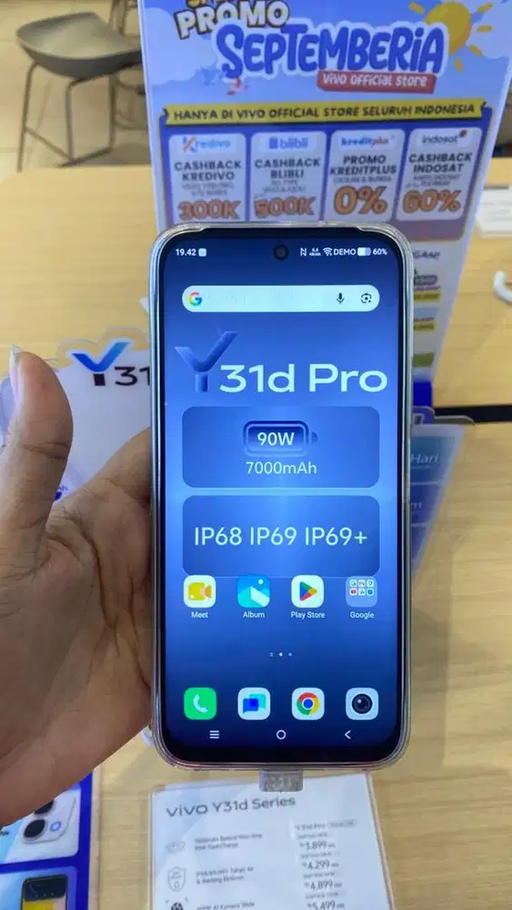 handphone vivo y31d pro