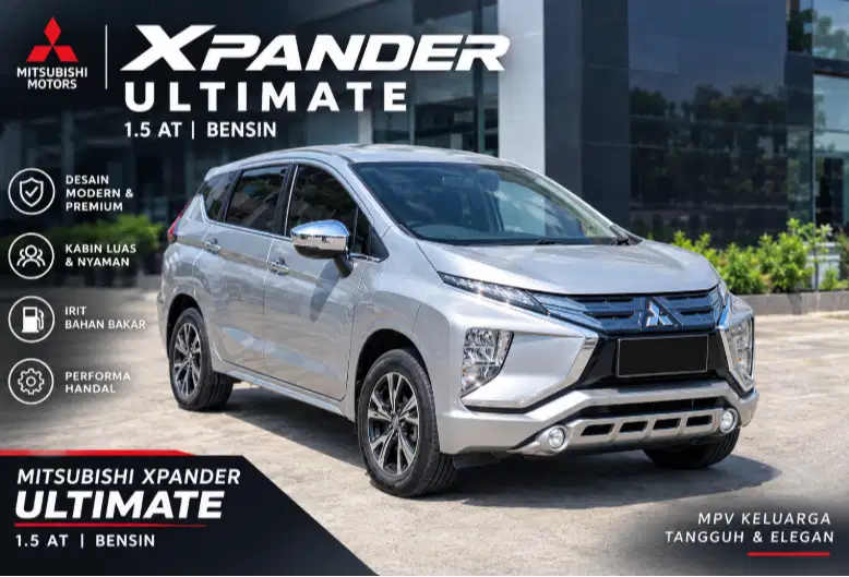 Mitsubishi Xpander Ultimate 1.5 AT Bensin – Premium & Siap Pakai