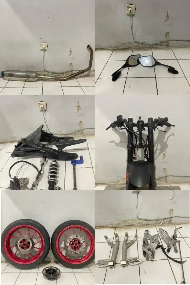 Sparepart Yamaha R15 V3 original copotan