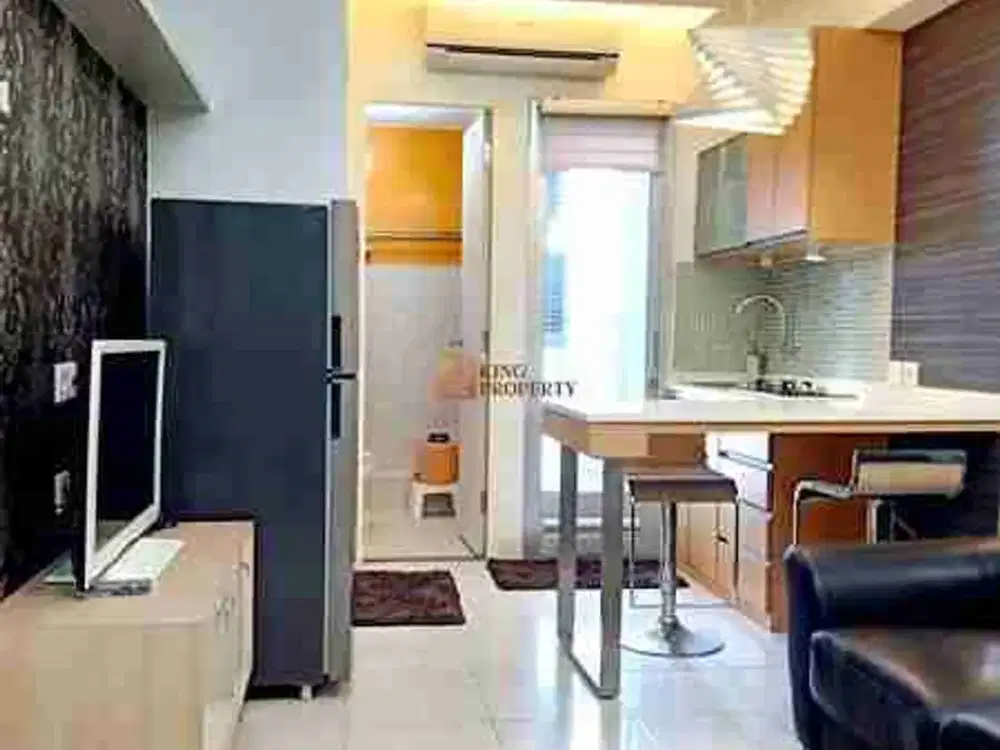 Tinggal Bawa Koper! 2Br 35M² Full Furnished Interior Elegan, Tower Depan View Kota Green Bay Pluit Greenbay