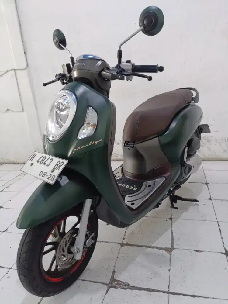 scoopy prestige hijau th wo