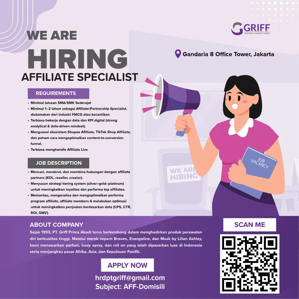 AFFILIATE SPECIALIST
