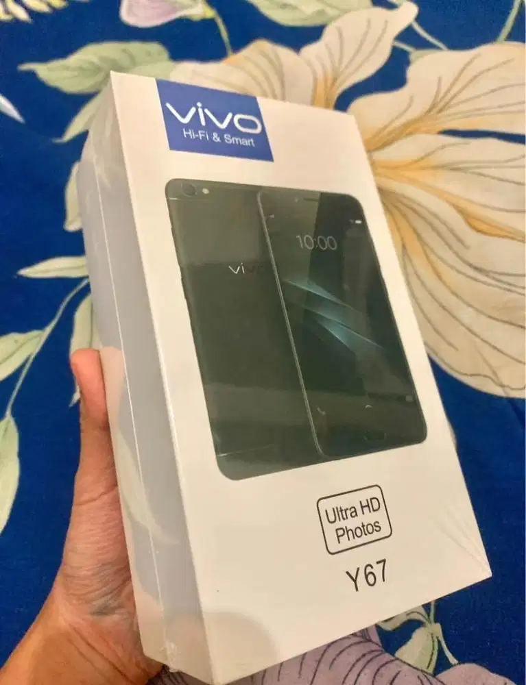 VIVO Y67 RAM BESAR 6/128GB FULLSET BERSEGEL BELUM DIBUKA MASIH GRESS