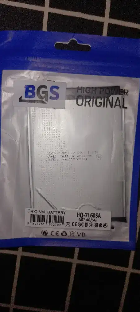 baterai samsung A07 original