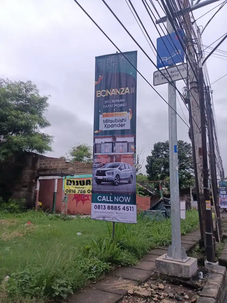 jasa pemasangan banner, umbul-umbul murah