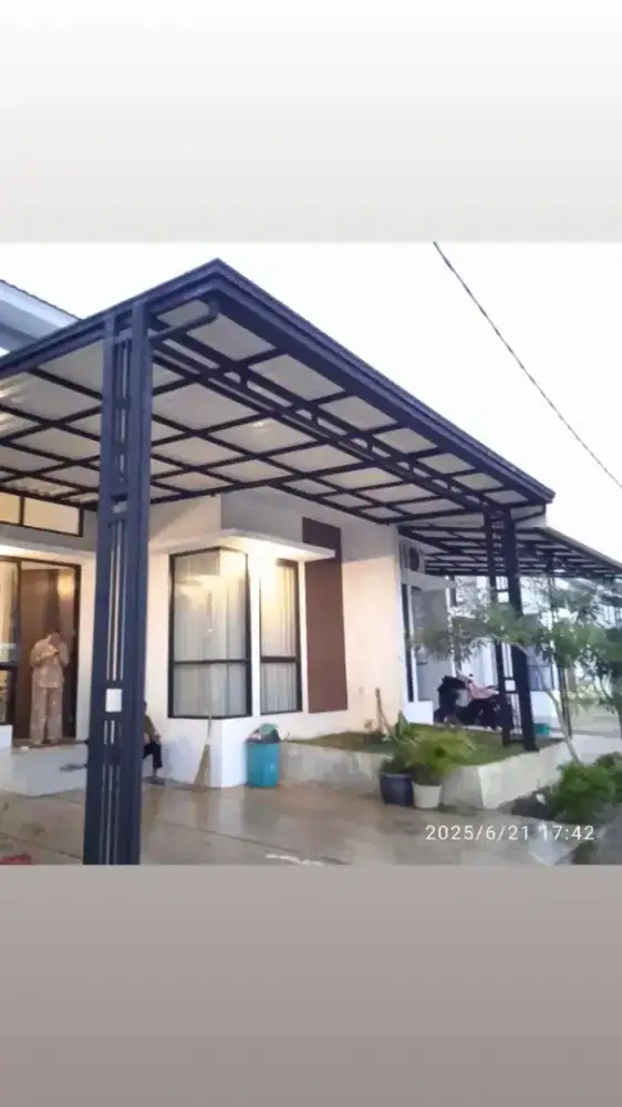 Kanopi kardova atap Alderon