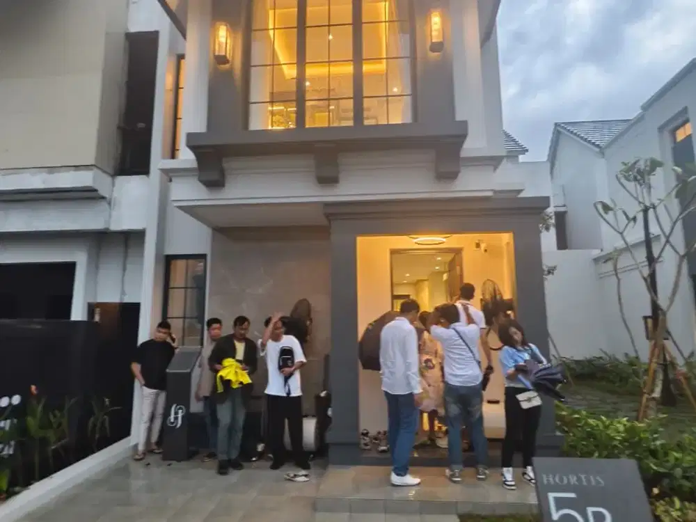 Rumah 1M-An 5 Menit ke Stasiun dan Aeon Mall BSD, Kawasan Baru, Free PPN,