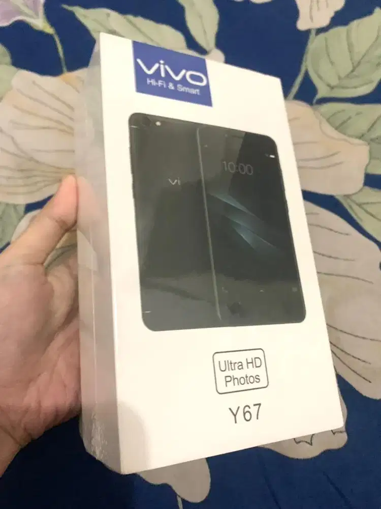 VIVO Y67 RAM BESAR 6/128GB FULLSET BERSEGEL BELUM DIBUKA MASIH GRESS
