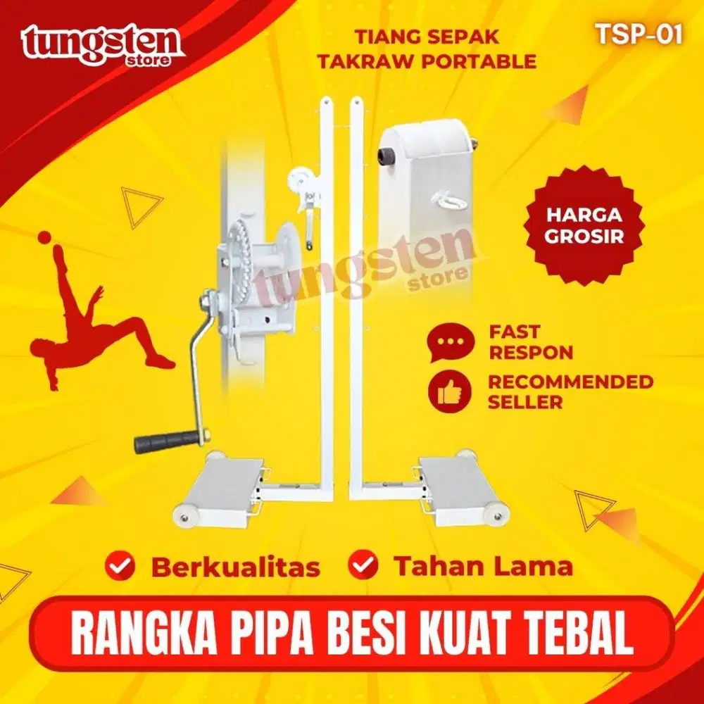 Tiang Sepak Takraw Portable TSP-01 Murah