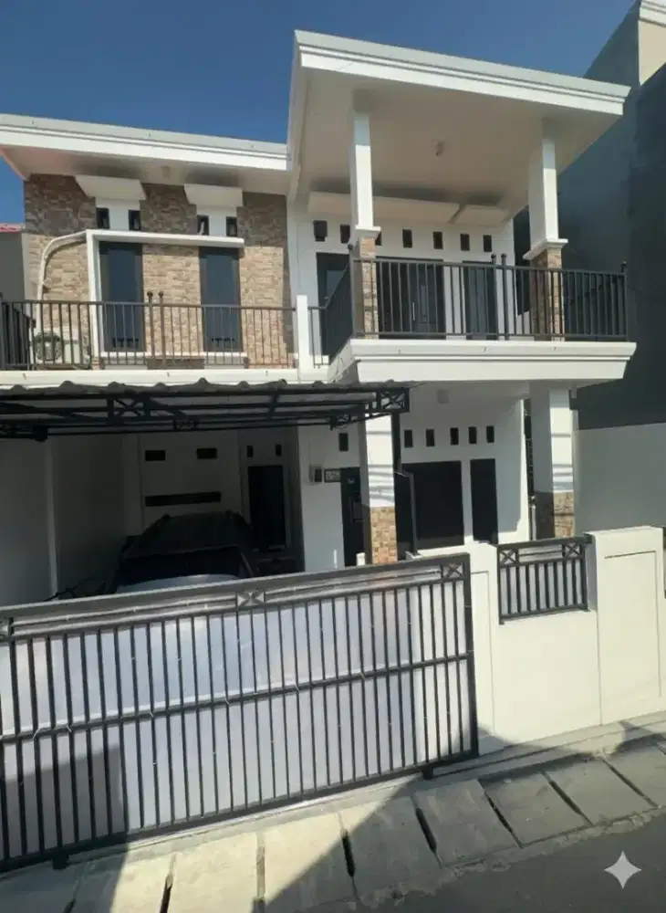 Rumah 2 lantai furnished interior (jakarta utara)
