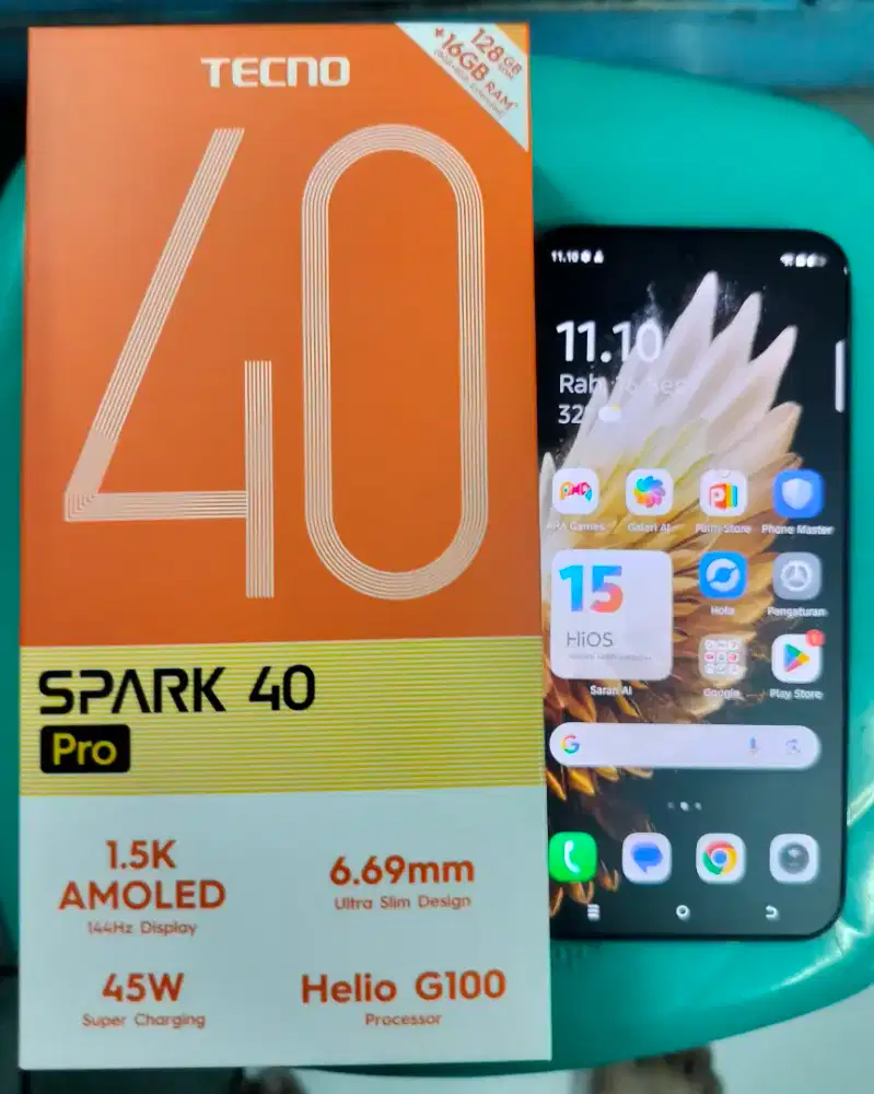 TECNO SPARK 40PRO 8+8/128Gb FULLSETT