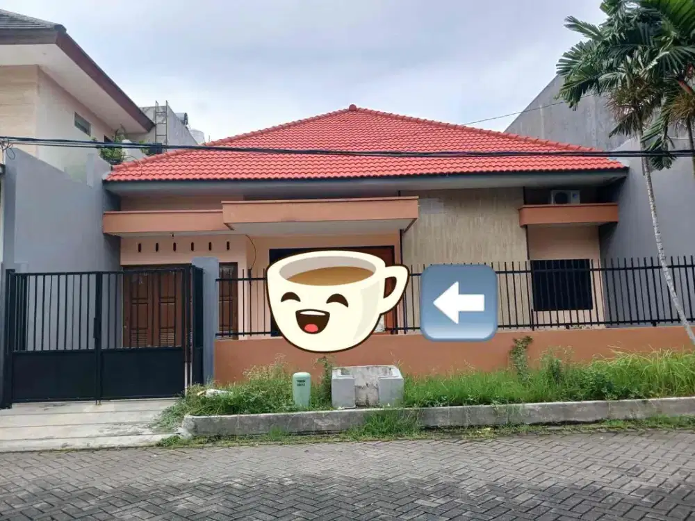 DIJUAL RUMAH MANYAR SURABAYA PUSAT