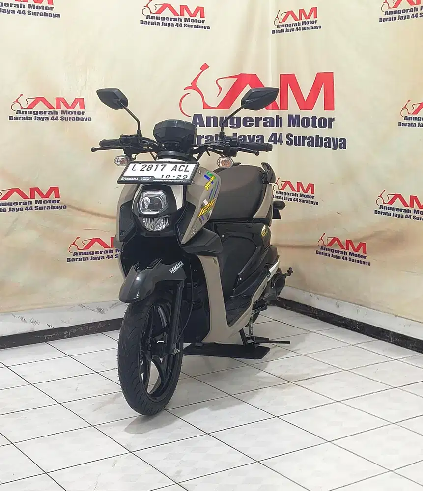 Km 10 Ribu Yamaha X-RIDE 125 Tahun 2024 warna coklat doff