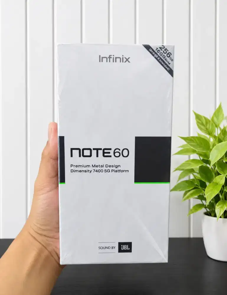 New Infinix Note 60 5G 8/256 GB Open Box