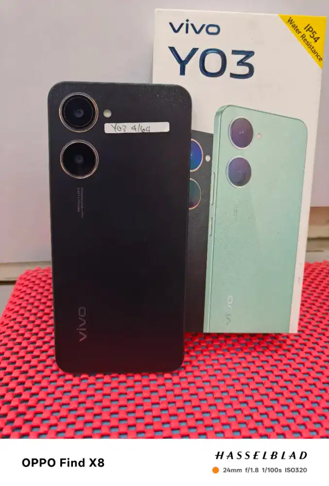 Vivo y03 4+4/64 ex resmi mulus minus