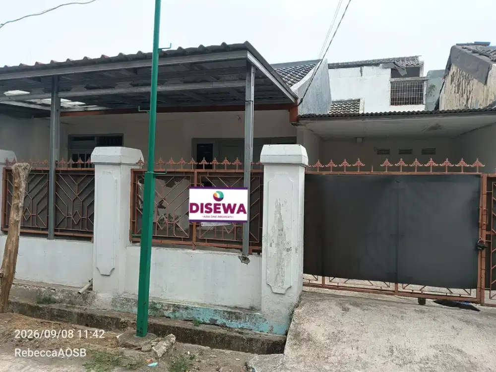 DISEWAKAN | RUMAH TYTYAN INDAH – BEKASI