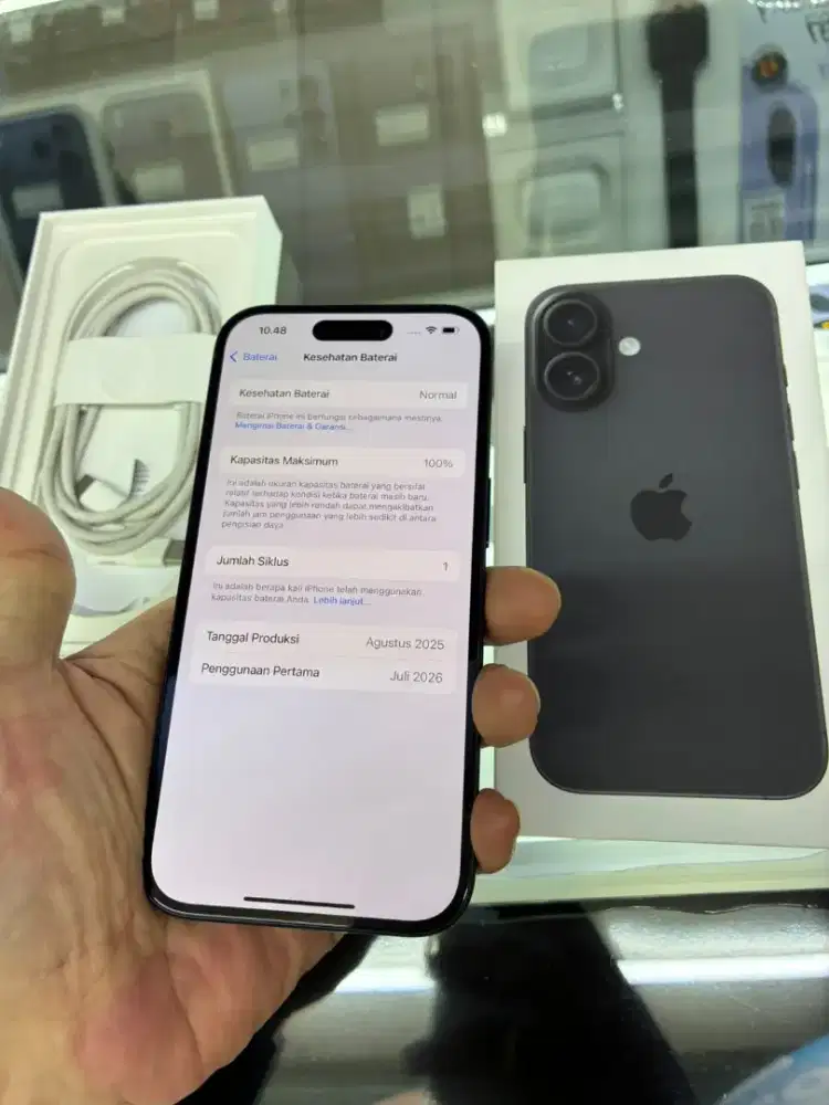 Jual Iphone 16 Basic Warna Hitam
