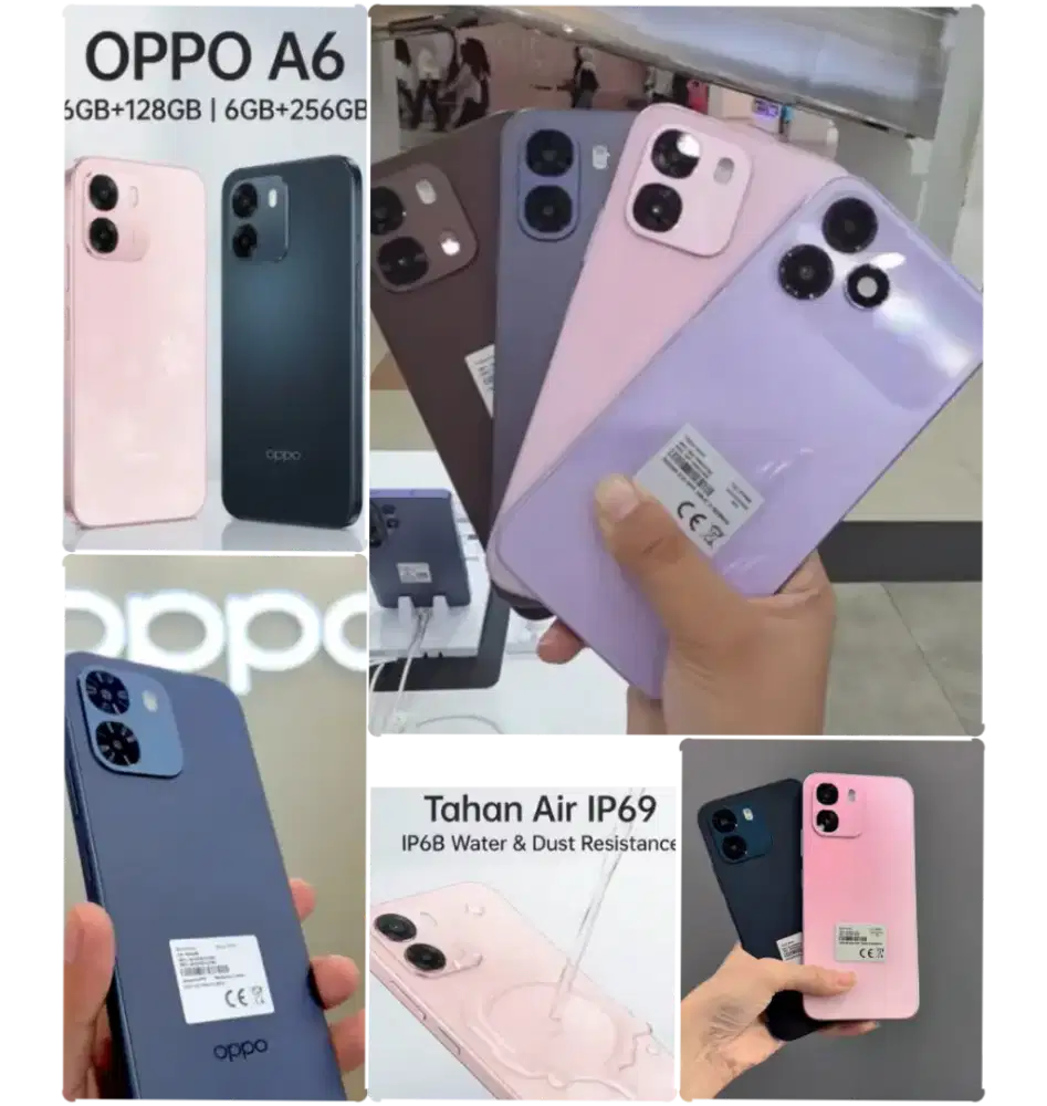 Oppo A6 8/128GB Bisa Kredit Tanpa DP