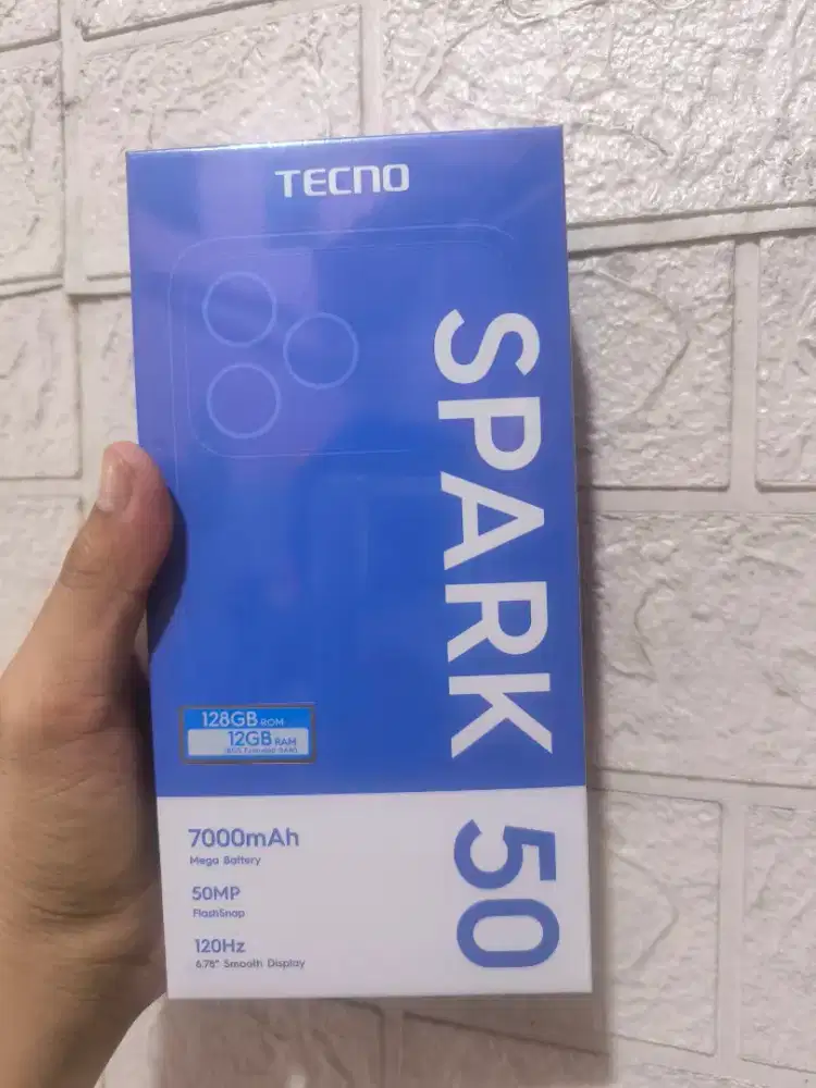 Tecno spark 50 4/128 Garansi resmi
