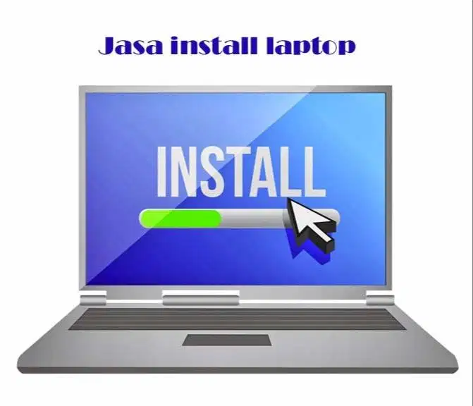 install ulang laptop