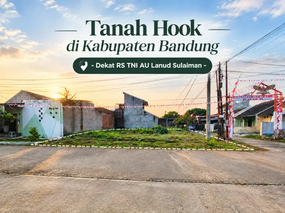 Tanah Hook di Katapang, Kabupaten Bandung - 200 Jutaan