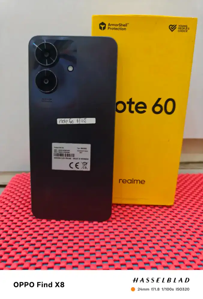 Realme note 60 6+12/128 mulus no minus
