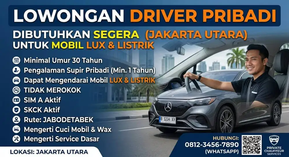 Driver Pribadi - Jakarta Utara PIK