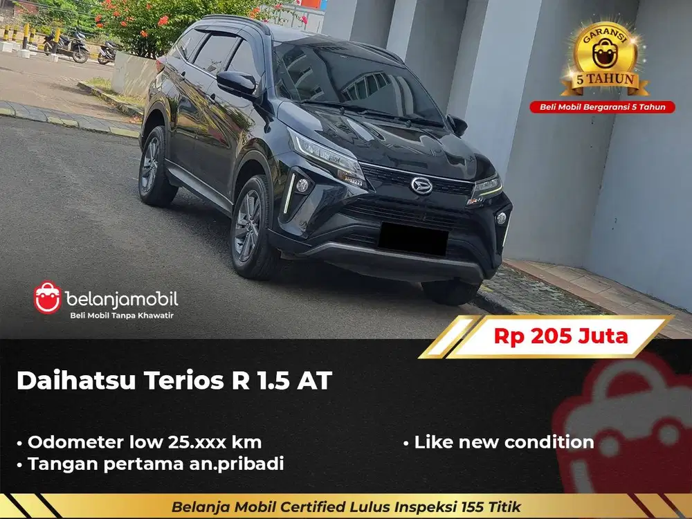 [ GARANSI 5THN ] Daihatsu Terios R 1.5 AT 2022/2023/2024