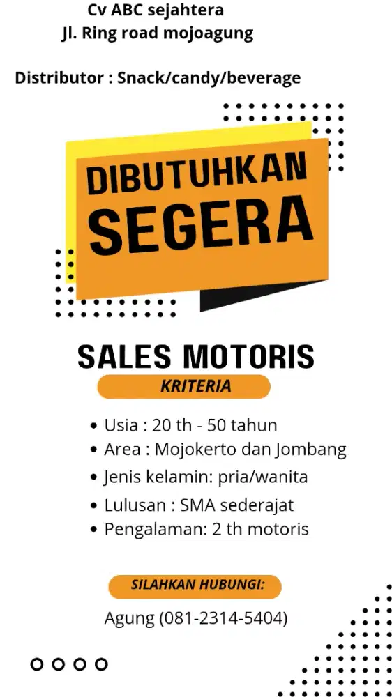 Lowongan Pekerjaan