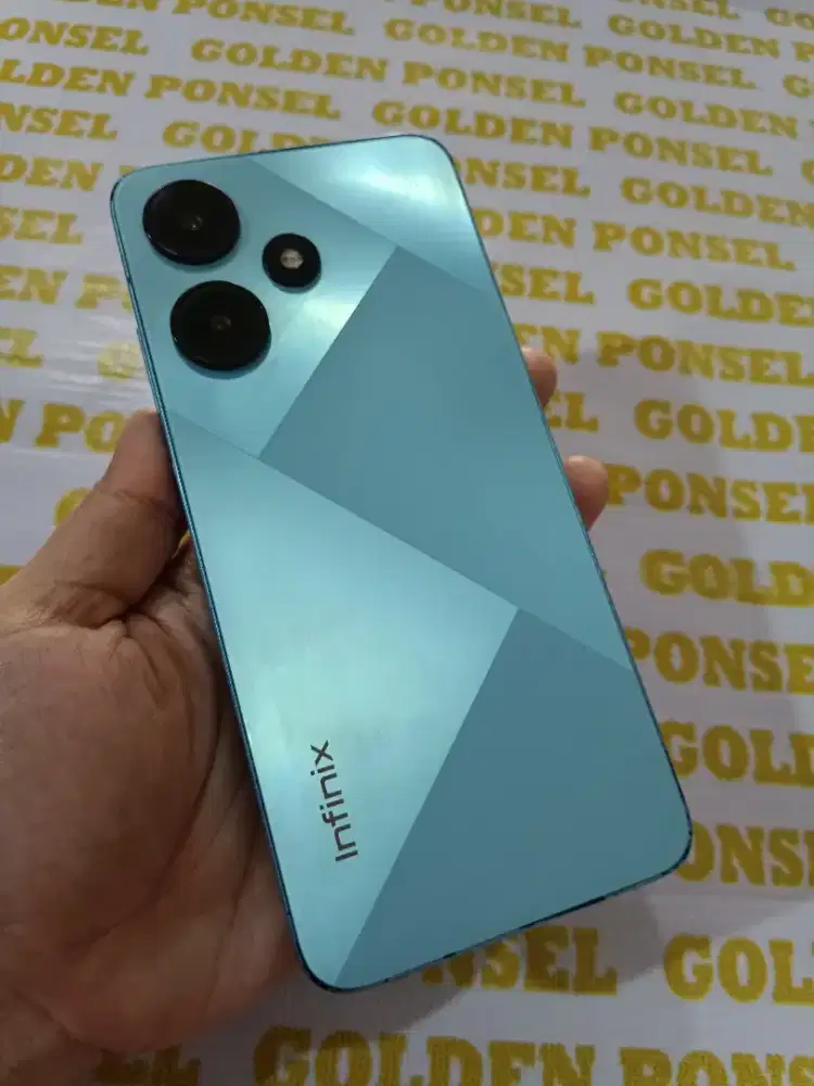 Infinix Hot 30i-4G.Finger.Ram 8+8/128GB.ORI #GOLDEN PONSEL