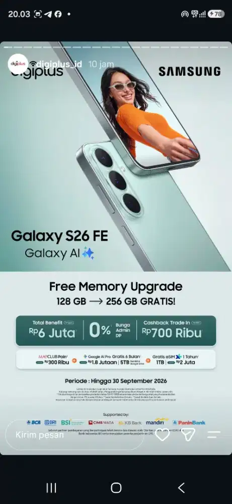 Cicilan Samsung