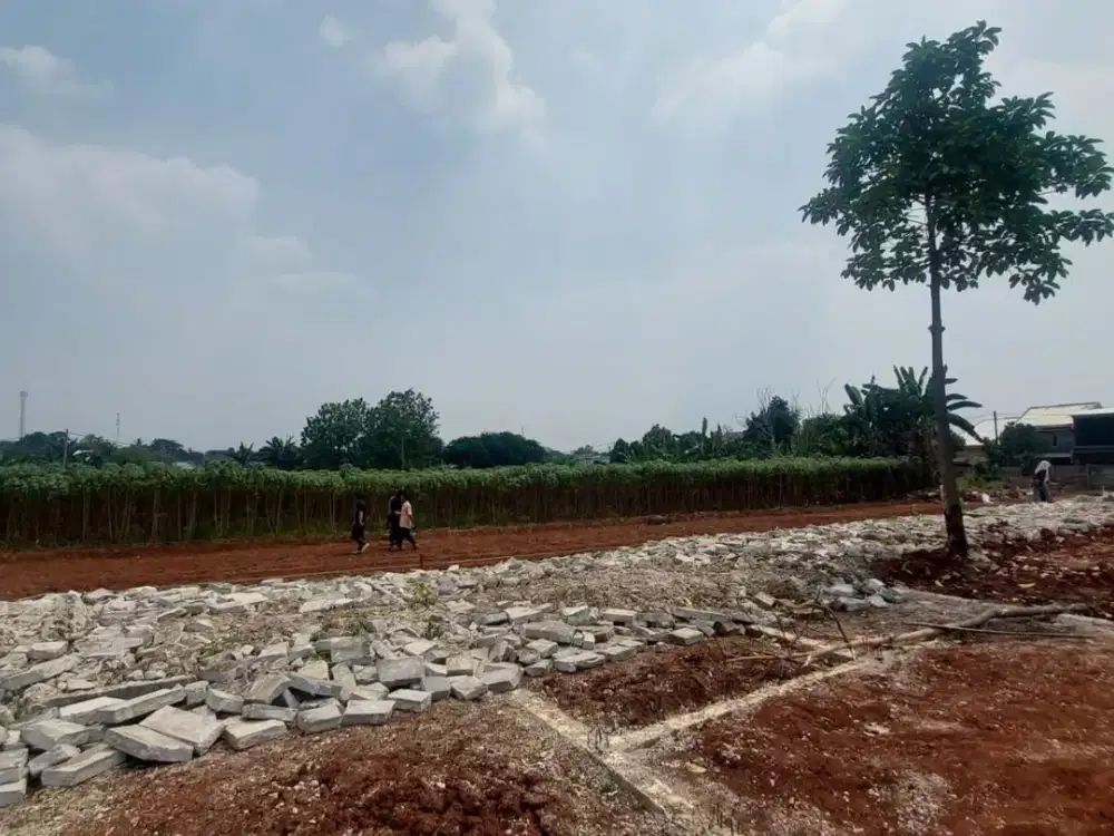 Bisa Cicil 12x Bunga 0%, Tanah Kavling SHM 1 Jt-an Citayam