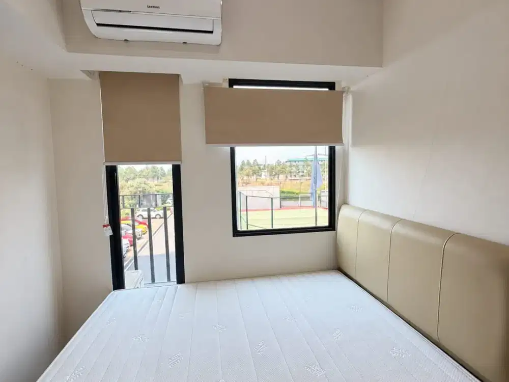 Sewa studio apartemen osaka furnish lantai rendah siap huni