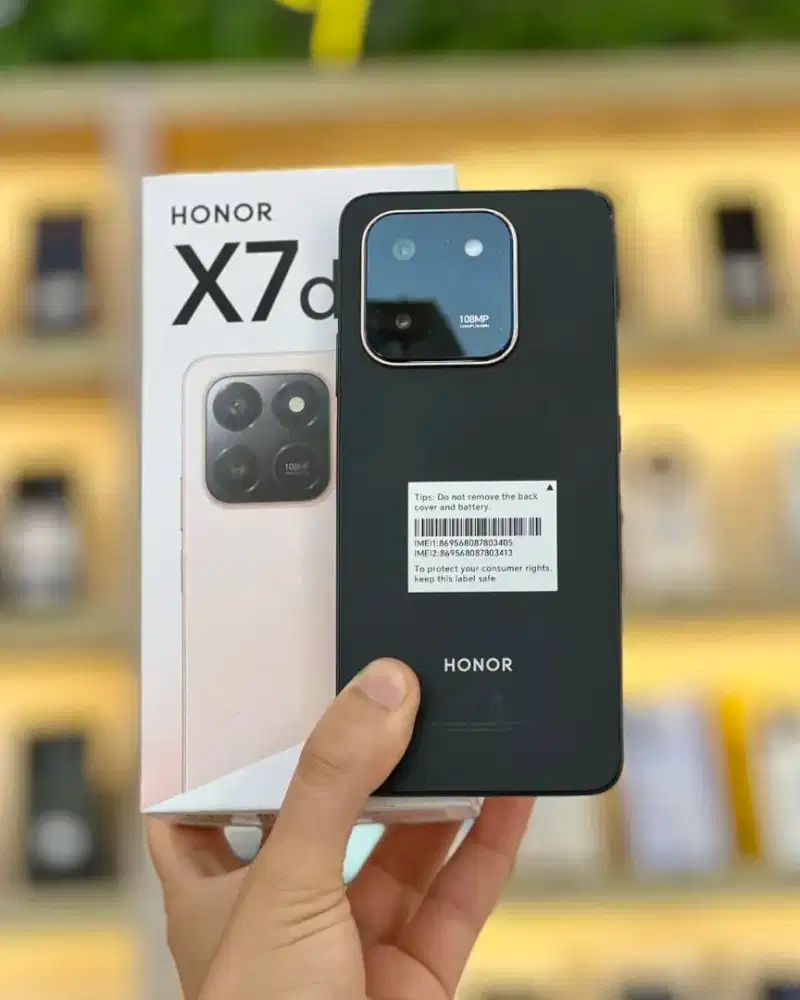 HONOR X7D 8+8GB/512GB New ,MEMORI SUPER GEDE.