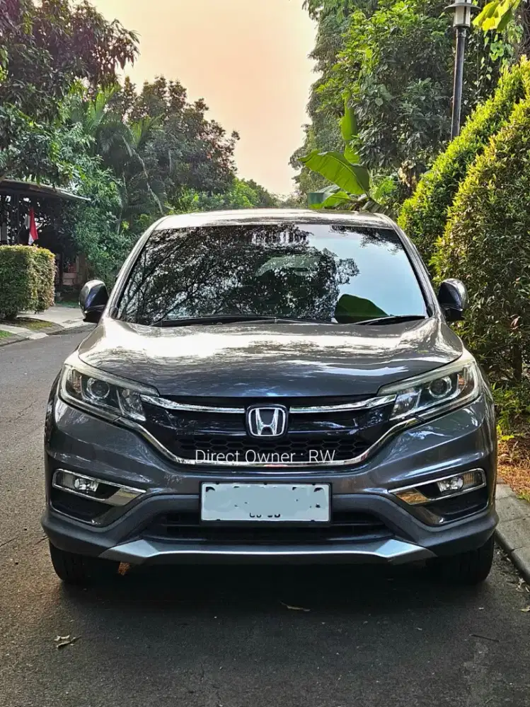 Jual CRV Prestige 2015 grey on black interior (direct owner)
