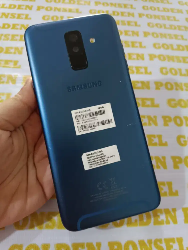 Galaxy A6 Plus-Amoled.4G.Ram 4/32GB.ORI #GOLDEN PONSEL