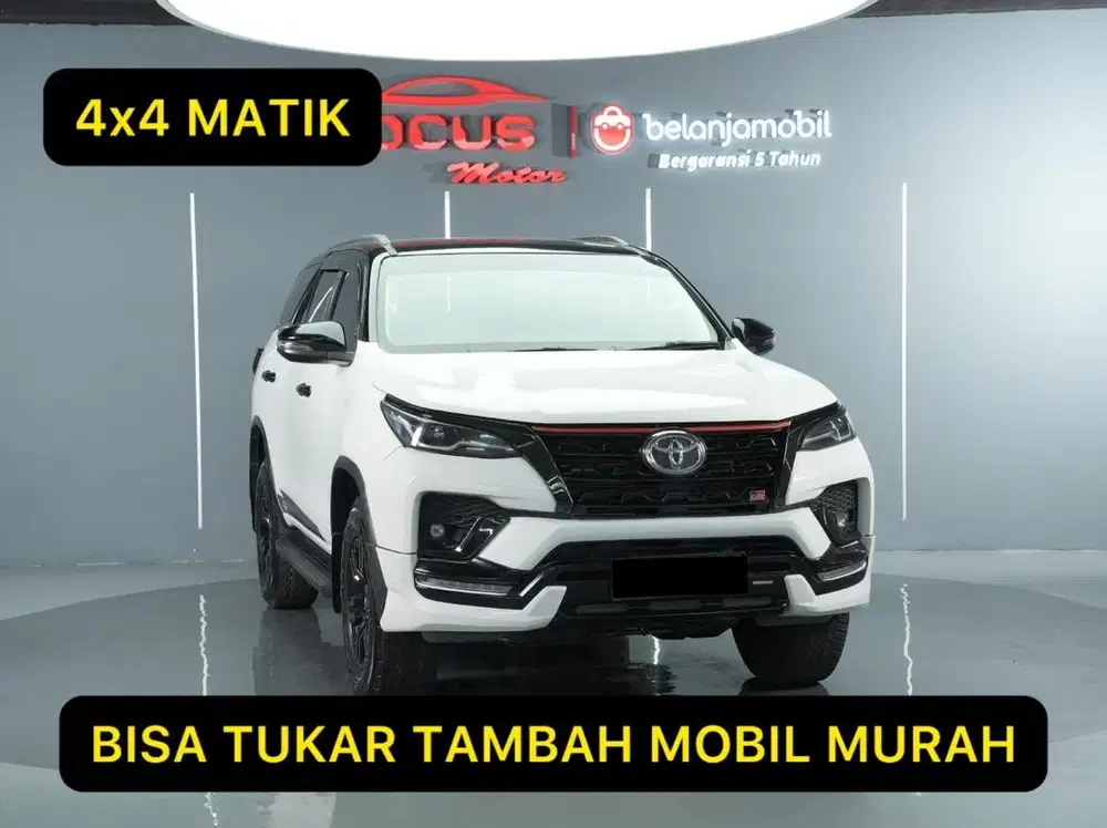 Toyota Fortuner 2,4 VRZ Tetradrive 4x4 Tipe G Diesel AT Putih NIK 2021