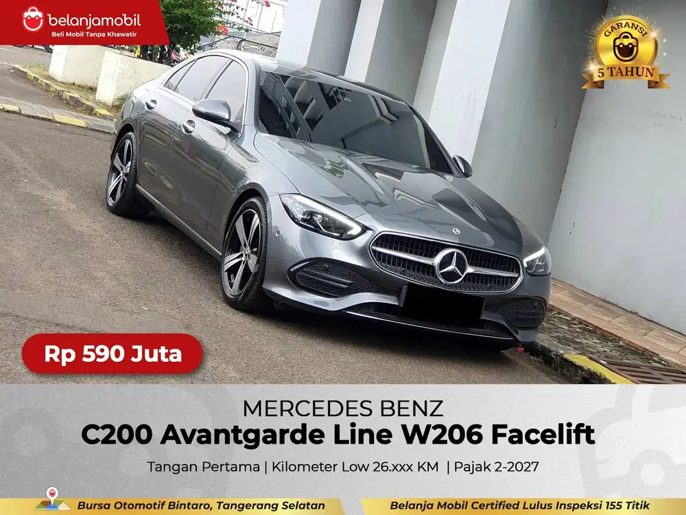 [GARANSI 5TH] Mercedes Benz Mercy C 200 C200 Avantgarde 2021/2022/2023