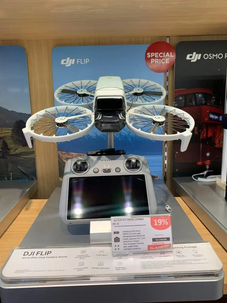 DRONE DJI FLIP FLYMORE COMBO