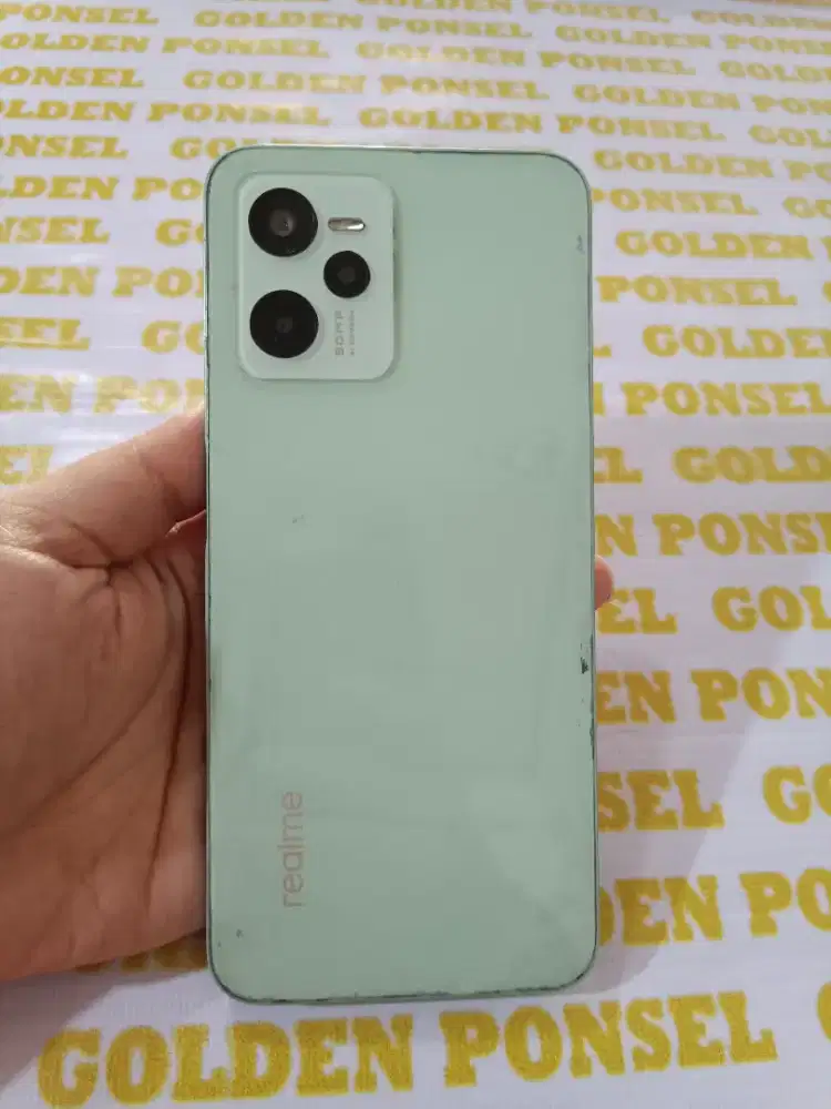 Realme C35-4G.Finger.Ram 4+4/64GB.ORI #GOLDEN PONSEL
