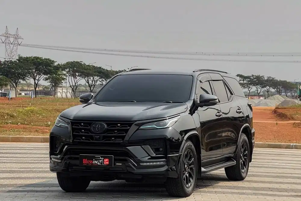 Toyota Fortuner VRZ TRD 2.4 Diesel Solar AT Matic 2021 BLACK ON BLACK