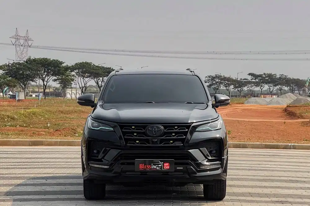 Toyota Fortuner VRZ TRD 2.4 Diesel Solar AT Matic 2021 BLACK ON BLACK