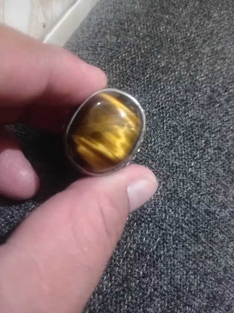 Batu TIGER EYE LAFAZ ALLAH ASLI ALAM