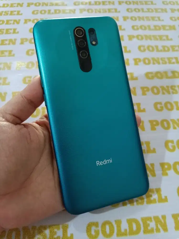 Redmi 9-Finger.4G.Ram 4/64GB.ORI #GOLDEN PONSEL