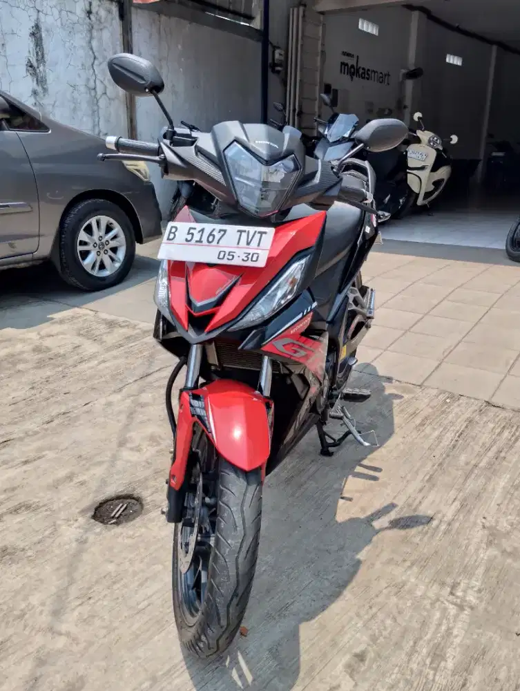 SUPRA GTR 150 th 2022 KM 22k PJK PANJANG SS KOMPLIT Cash Kredit TT