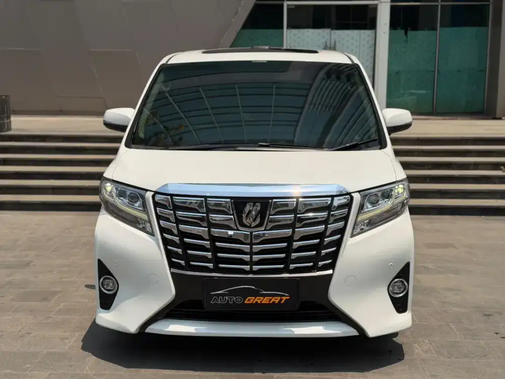 MPV MEWAH & TERNYAMAN !! TOYOTA ALPHARD 2.5 G ATPM 2017 A/T