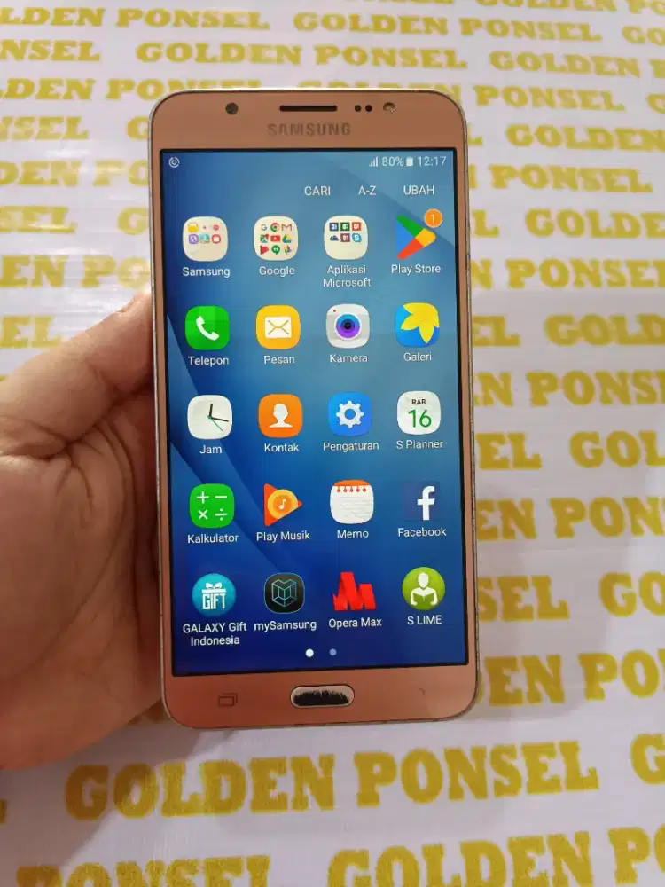 Galaxy J7 Prime-4G.Amoled.Ram 2/16GB.ORI #GOLDEN PONSEL