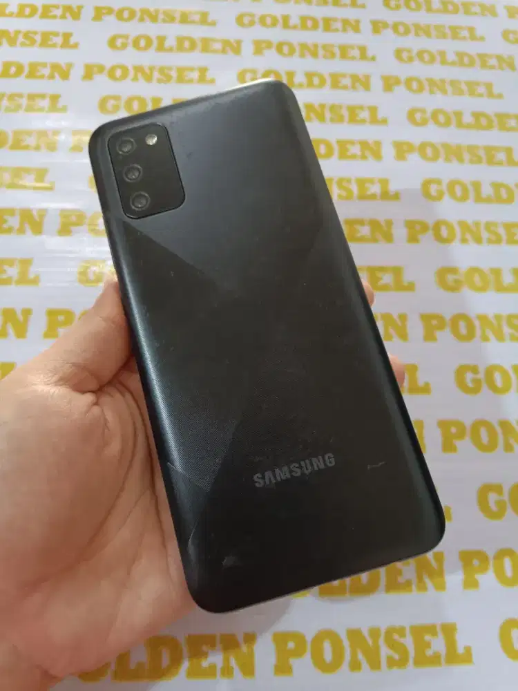 Galaxy A02S-Facelock.4G.Ram 4+4/64GB.ORI #GOLDEN PONSEL