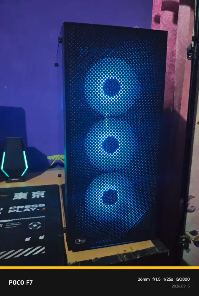 Pc gaming ryzen 5 5500 ram 16gb vga 4gb